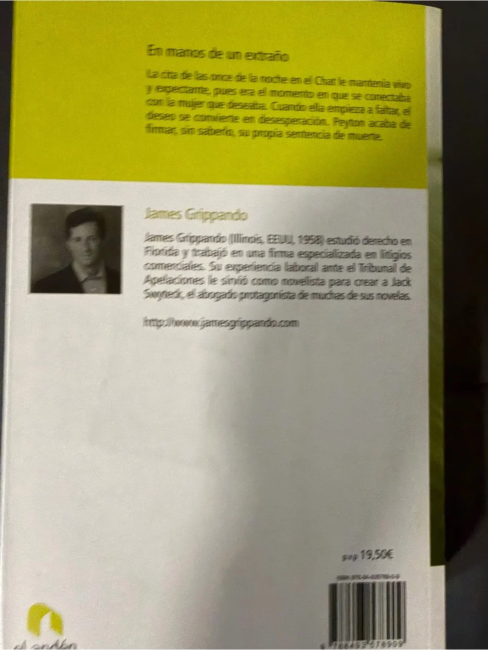 James Grippando En Manos de un Extraño